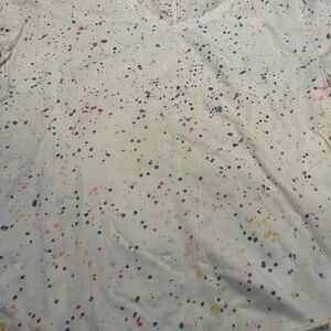 Anthropologie Pilcro the Letterpress Paint Speckled Top Size Medium